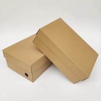 Boîtes d'expédition postales en papier biodégradable à faible MOQ, ondulées, recyclables, avec logo en relief, pour emballage cadeau, chaussures et vêtements