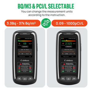 <span class=keywords><strong>Radon</strong></span>-Testgerät für Hausinspektionen Tragbares Hochpräzises Professionelles Radongas-Testgerät für Gebäude - Product Image 6
