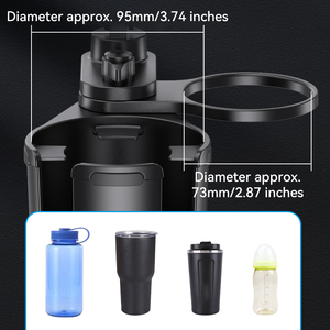 Shunwei Chất lượng cao 3-in-1 xe uống & điện thoại chủ cánh tay thẳng nối dài cơ sở ổn định xe cup & điện thoại núi - Product Image 4