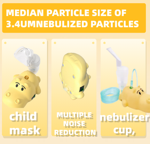 Nebulizzatore Portatile Mini, Silenzioso, per Uso Domestico, Kit Nebulizzatore Atomizzatore Compatto per Bambini - Product Image 3