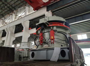 เครื่องบดหินคุณภาพสูง 100 ตันต่อชั่วโมง แบบกรวย HP100 พร้อมระบบไฮดรอลิกหลายกระบอกสูบ และเครื่องบดหินแบบกรวย Pe 600X900 - Product Image 5