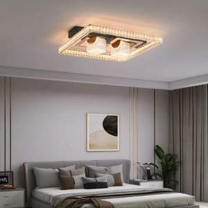 Nouvel arrivage de plafonnier de contrôle intelligent de haute qualité plafonnier en cristal led carré moderne pour la maison - Product Image 6