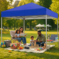 Tente Pop-Up 10x10 Robuste à Montage Rapide – Abri Portable pour Plage, Camping, Vendeurs et Événements Extérieurs