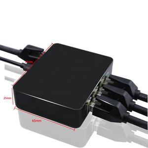 Werksverkauf 1000Mbp RJ45 Ethernet-Splitter <span class=keywords><strong>1</strong></span> zu 3 Netzwerkadapter Gigabit-Konverter 8P8C Verlängerungsstecker - Product Image 3