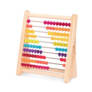 Montessori Abacus pour enfants Aide à l'enseignement de l'arithmétique pour le calcul de l'addition et de la soustraction de l'arithmétique mentale de l'étudiant - Product Image 1