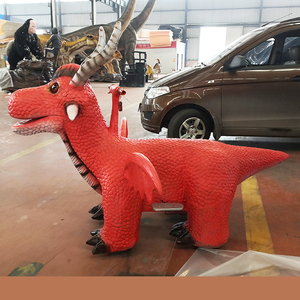 Công Viên Giải Trí Sản Phẩm Trong Nhà Và Ngoài Trời Trẻ Em Đi Xe Trò Chơi Bánh Mô Phỏng <span class=keywords><strong>Dragon</strong></span> Ride - Product Image 5