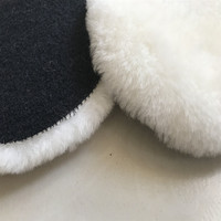 3 pouces-7 pouces Tampons de polissage en laine de qualité supérieure Tampons de polissage pour voiture Accessoires de lavage automobile Disque de détail en feutre de laine