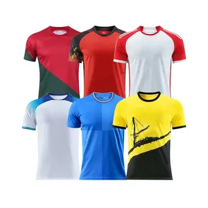 Top Qualität Vintage Sublimationsdruck kostenloses Design Logo amerikanischer Stil Fußballkleidung Fußballtrikot individuelles Logo-Design Großhandel