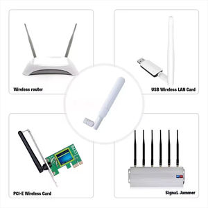 เสาอากาศ WIFI 2400-2500MHz สำหรับภายในอาคาร เสาอากาศ 4G ขนาด 110 มม. แบบยางดั๊ก สำหรับการสื่อสาร รุ่น SDW11 - Product Image 6
