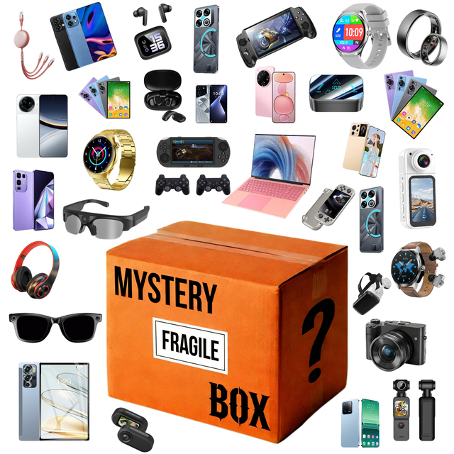 100% Get 5G Smartphone Electronics Lucky Smart Mobile Phone 3C Mystery Gift Novelty Random Global High Value Surprise Product