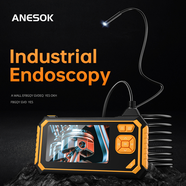 OEM/ODM Industrial Endoscope Camera Single/Dual Lens 8LED Lights 78 Degree Photo Video HD 1080P 5.5/8mm Diameter Endoscope