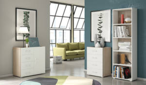 Offre Spéciale Haute Qualité Meubles Moderne Blanc Bois Chambre Jouet Armoire 4 tiroirs Pour Toilette Enfant Jouet De Stockage - Product Image 3