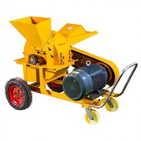 Machine à hacher les aliments pour animaux d'élevage RJ-420, moteur électrique 11 kW, capacité de 400-800 kg/h, hacheuse de foin et d'ensilage