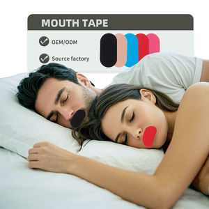 Bande de bouche fermée multicolore personnalisée pour adultes et enfants amélioration de la respiration du nez pendant le sommeil nocturne - Product Image 1