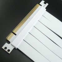 PCI-E 3.0 16X Câble d'extension haute vitesse Flexible 16x PCIe Riser Adapter Computer Accessory Port Expansion