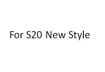 Pour le nouveau style S20