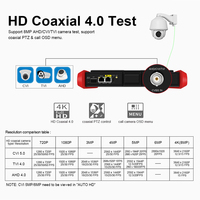 Probador Portátil Multiusos para Instalación de Cámaras de Red, Comprobación de Salida POE y Detección de Fallas en Cables
