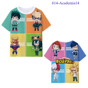35 Stili T-shirt in Seta di Latte My Hero Midoriya Izuku <span class=keywords><strong>Bakugou</strong></span> <span class=keywords><strong>Katsuki</strong></span> per Donne, Uomini e Bambini - Product Image 4