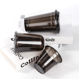 Cho lokyo biểu tượng tùy chỉnh nhựa dùng một lần nước trái cây ly 90 mét Đường kính trong suốt Pet U hình dạng cho Iced cà phê bán buôn - Product Image 6