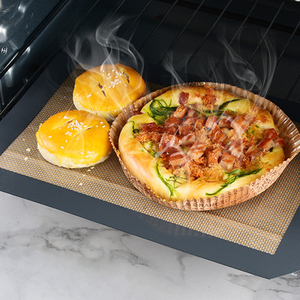Stuoie da <span class=keywords><strong>forno</strong></span> in Silicone antiaderente riutilizzabili stuoie da <span class=keywords><strong>forno</strong></span> rettangolari in Silicone <span class=keywords><strong>con</strong></span> logo - Product Image 3