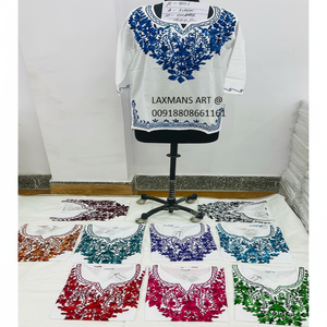 Embroidery Beach Ladies Top for Summer Long Sleeve Top Sequin <b>Women</b> <b>S</b> Blouse for Girls Shirt <b>Clothing</b> Casual Quantity Summer - Product Image 1