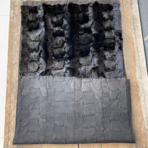 Materiale Grezzo in Vera Pelliccia di <span class=keywords><strong>Visone</strong></span> per Materassi, Coperte, Fodere per Capi, Cuscini, Colorato, Fatto a Mano, Fai da Te - Product Image 2