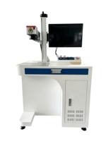 Machine de marquage laser à fibre de table, marqueur laser pour métal et acier inoxydable, Ethernet, garantie 1 an