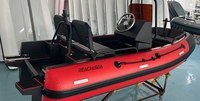 Bateau pneumatique GT370 370 cm Mehler en PVC avec coque en aluminium et console