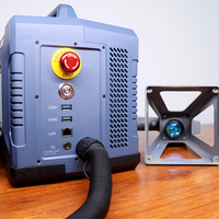 Machine de marquage laser portable mini 20W/30W/50W, outil de gravure et d'écriture manuel pour métal, PVC, fibres, industries Raycus 5W