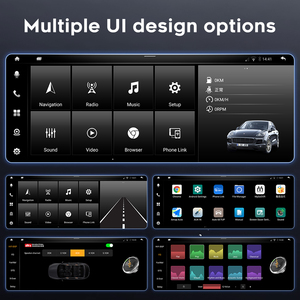 12.3 "Android 14 Qualcomm 8 core CPU màn hình cảm ứng Carplay Stereo đài phát thanh Player cho PORSCHE MACAN 2014-2018 - Product Image 4