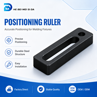 Règle de positionnement en acier Q355 pour table de soudage 3D, barre de localisation de précision, surface nitrurée