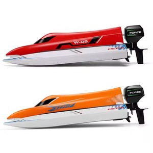 Popular <span class=keywords><strong>WLtoys</strong></span> RC Speed Boat 2,4 GHz 2CH 45 km/h Motor sin escobillas Control remoto Racing Ship Model Kids Toys - Product Image 2