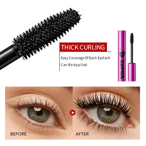 Mascara waterproof volumisant, recourbant, longue tenue, anti-bavures et sans grumeaux pour les cils - Product Image 4