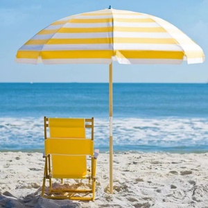 ร่มกันแดดแบบพกพา ดีไซน์ทันสมัย พับได้ ขนาดใหญ่ ใช้งานง่าย สำหรับเดินทาง วัสดุผ้าพอนจี 190T สำหรับชายหาด ลดราคาพิเศษ - Product Image 6