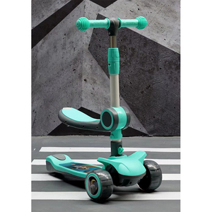 Patinetas scooters <span class=keywords><strong>monopatin</strong></span> plegable kick Foot scooty niños pu intermitente 3 ruedas niños <span class=keywords><strong>scooter</strong></span> para niñas pequeñas - Product Image 5