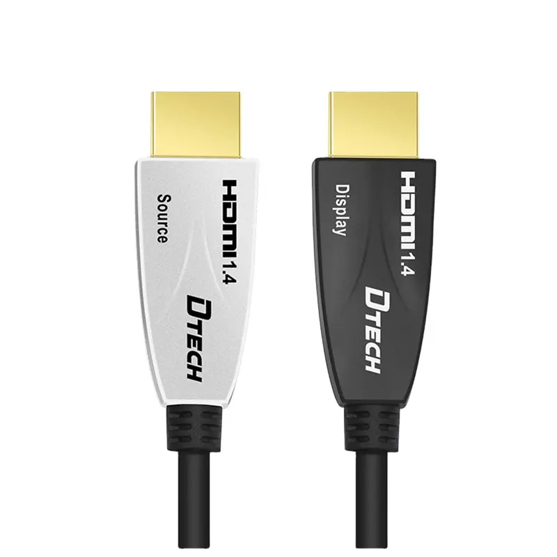 Cáp Quang DTECH Active HDMI 1.4 Phiên Bản 10.2Gbps Cáp HDMI 4K 30Hz Cho HDTV