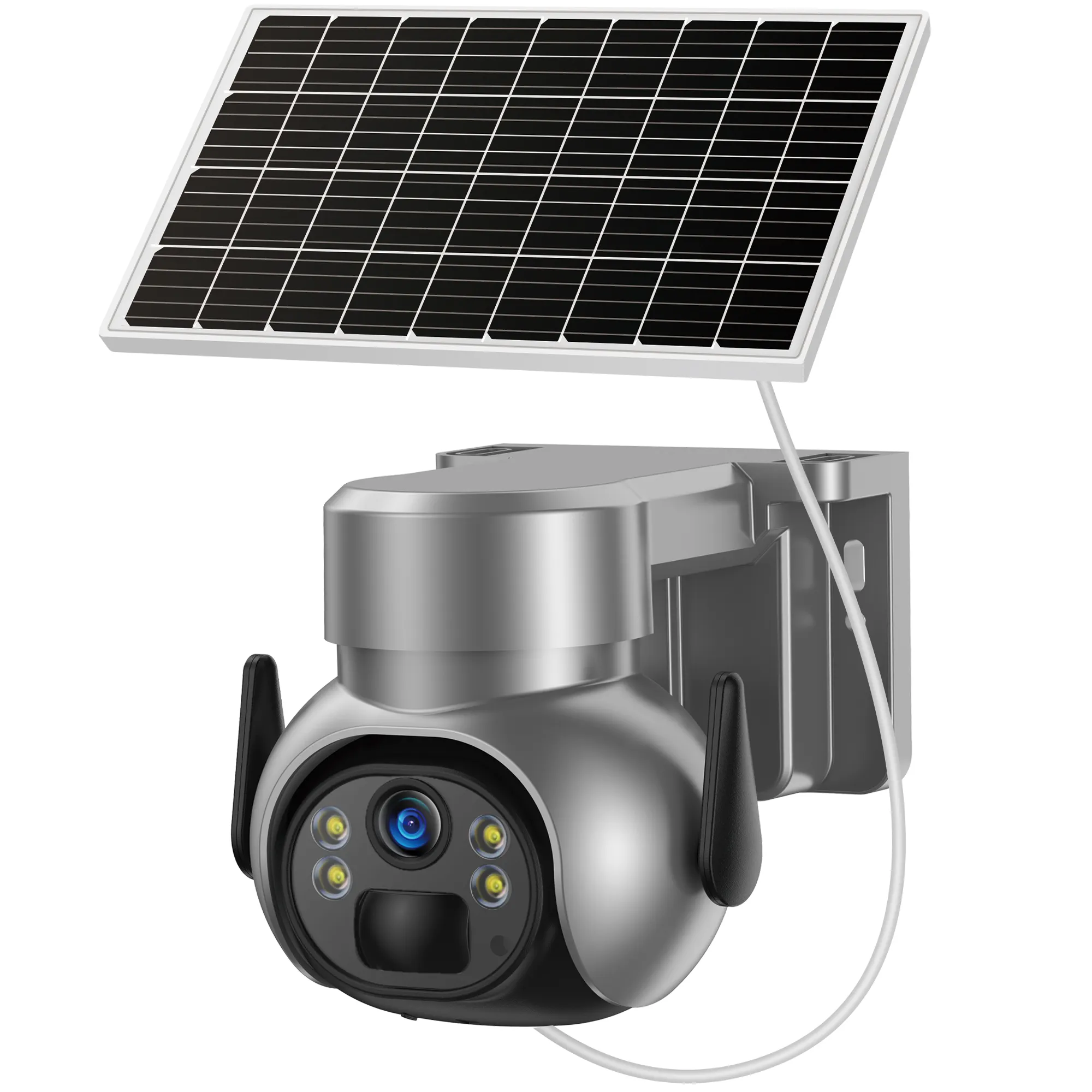 Best seller telecamera solare 4MP PT IP telecamera di sorveglianza telecamera di sicurezza CCTV di rete