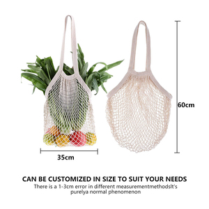 Nhà Máy Trực Tiếp Bán Thời Trang Có Thể Giặt Bền Bông Lưới Túi Cho Trái Cây Rau Trái Cây Rau Lưới Bông Mua Sắm Túi - Product Image 3