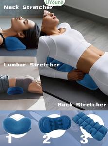 Camilla de acupresión para terapia de columna vertebral, 12 bolas integradas para descompresión Espinal, alivio del dolor de espalda, asientos en el suelo, Yoga - Product Image 3