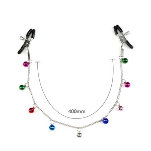 [การเปรียบเทียบราคาทั่วประเทศ] WILDTOY Paradise SM Erotic Bell Chain Nipple Clips - มีอุปกรณ์เสริมแบบกำหนดเองให้บริการ - Product Image 5