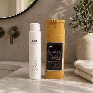 Crema de Coloración para el Cabello Rubio Ceniza en Tono Frío, Fórmula Herbal a Base de Plantas, 100 ml, Anti-Amarillo, Calidad de Salón, Fabricante OEM - Product Image 1