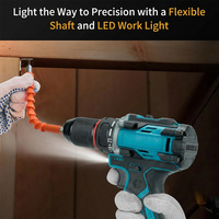 Ensemble de perceuse sans fil 20V avec batterie Li-ion et chargeur, support OEM, qualité professionnelle, usage industriel, perceuse électrique, couple maximal de 30 Nm