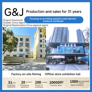 아크릴 느슨한 라인 석 구슬 9x15mm 마름모 플랫백 두 구멍 크기 14mm 핫픽스 의류 바지 재봉 24 색 GuoJie - Product Image 5