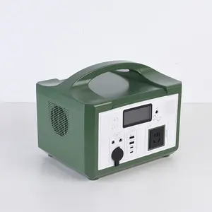 glossy outdoor portable power supply 600W large capacity rechargeable lifepo4 battery portable power station