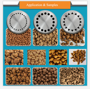 เครื่องอัดขึ้นรูปอาหารสุนัขแมวสแตนเลสเครื่องผลิตอาหารสุนัขแบบ kibble - Product Image 6
