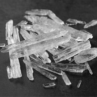 Cristaux de menthol de qualité supérieure, pureté 99%, en vrac, 25 kg, menthol pur, poudre de cristal de L-menthol, CAS 2216-51-5