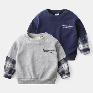 Vêtements Boutique pour enfants, <span class=keywords><strong>Polo</strong></span> à manches longues, nouveau Style, à la mode, pour garçons, chemises, vente en gros, - Product Image 4