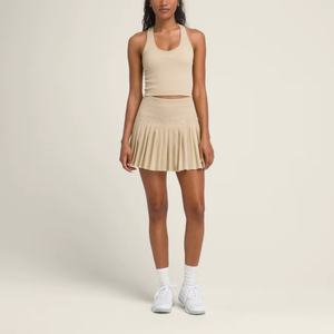 Tenues pour filles, rouge et blanc, manches longues, tissu noir, tenues mignonnes pour filles, robe avec short, jupe de tennis - Product Image 3