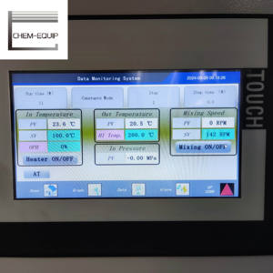 Agitador magnético de alta pressão continuamente agitado tanque reator com dentro e fora gás CSTR 1000L 20000L - Product Image 6