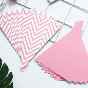 Bannière Métallique en Or Rose, Plusieurs Couleurs, <span class=keywords><strong>Fanion</strong></span> Tirant Triangle Drapeau <span class=keywords><strong>Guirlande</strong></span> Pour Mariage, Anniversaire, Fête de Poule, Décor Extérieur - Product Image 5